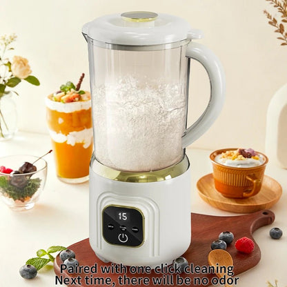 1000 ML Household Juicer Blender Dual-blade digital display juicer USB Rechargeable Ice Crusher Electric Fruit Juice Machine - Smoothy Home