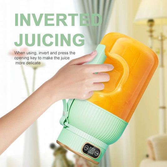 1000ML Portable Juicer Blender Fruit Juicer USB Charging Lemon Orange Fruit Juicing Cup Smoothie Blender Machine Kitchen Tools - Smoothy Home