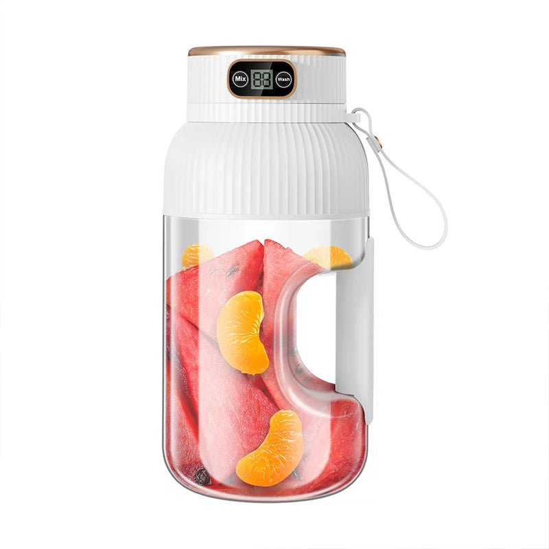 1000ML Portable Juicer Blender Fruit Juicer USB Charging Lemon Orange Fruit Juicing Cup Smoothie Blender Machine Kitchen Tools - Smoothy Home