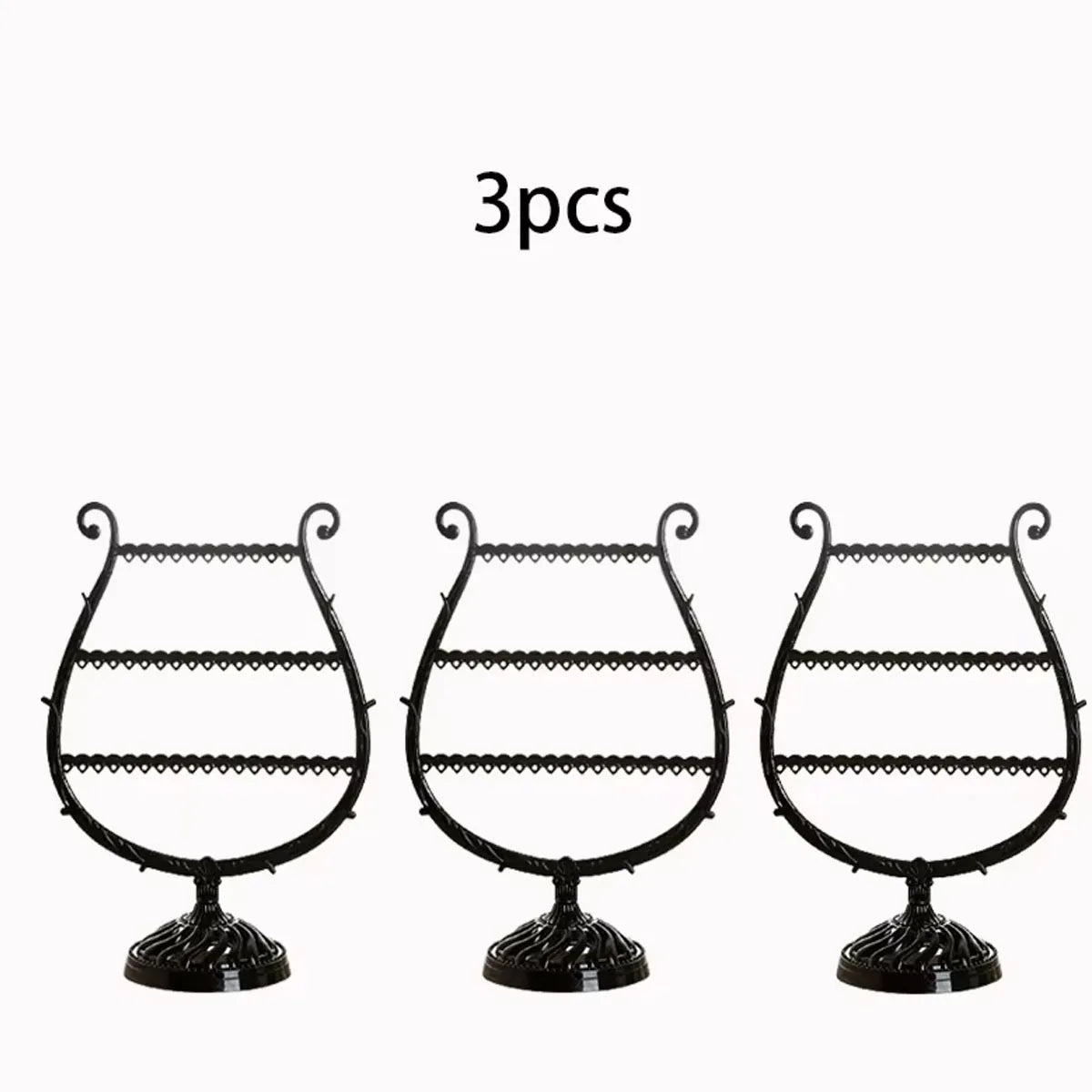 1/2/3pcs-Jewelry Rack Display Rack Creative Wine Glass Shape Earrings Bracelet Necklace Storage Rack Jewelry Rack - Smoothy Home