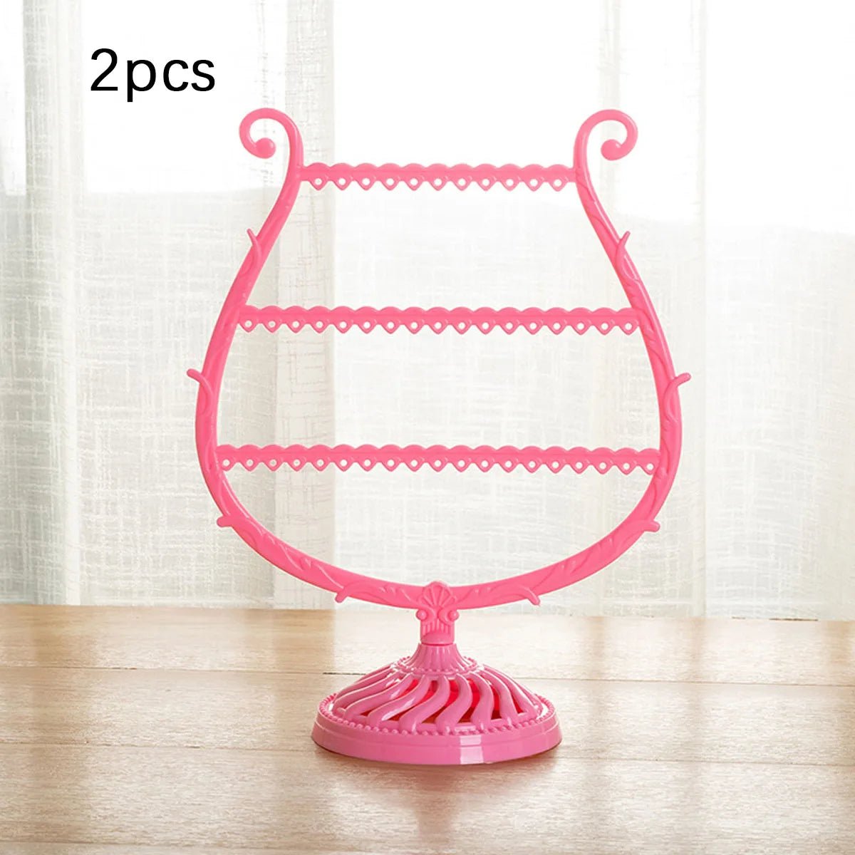 1/2/3pcs-Jewelry Rack Display Rack Creative Wine Glass Shape Earrings Bracelet Necklace Storage Rack Jewelry Rack - Smoothy Home