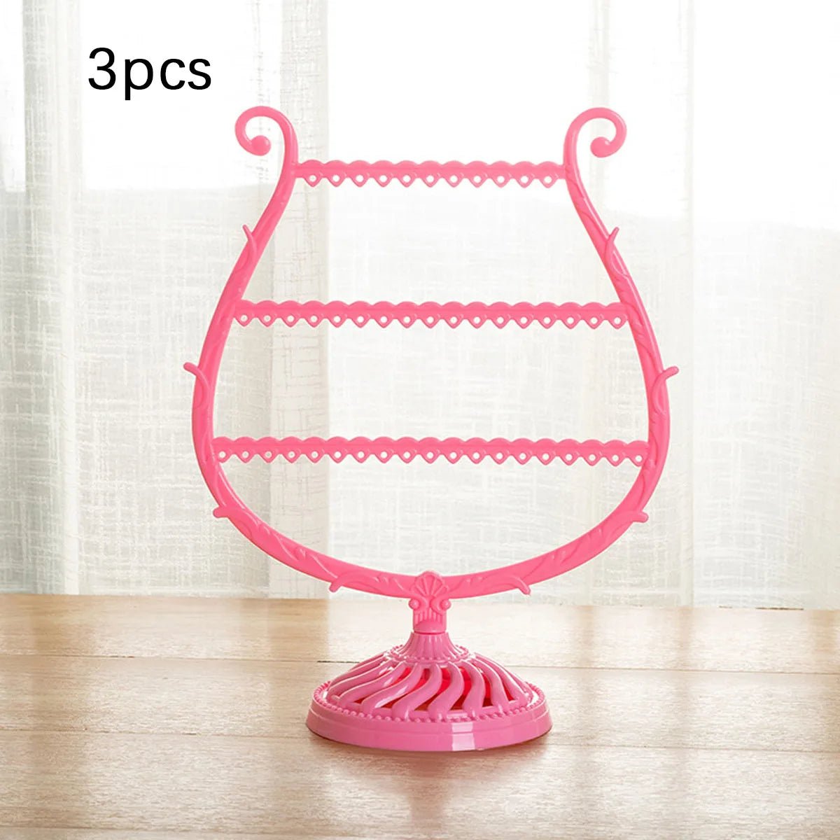 1/2/3pcs-Jewelry Rack Display Rack Creative Wine Glass Shape Earrings Bracelet Necklace Storage Rack Jewelry Rack - Smoothy Home