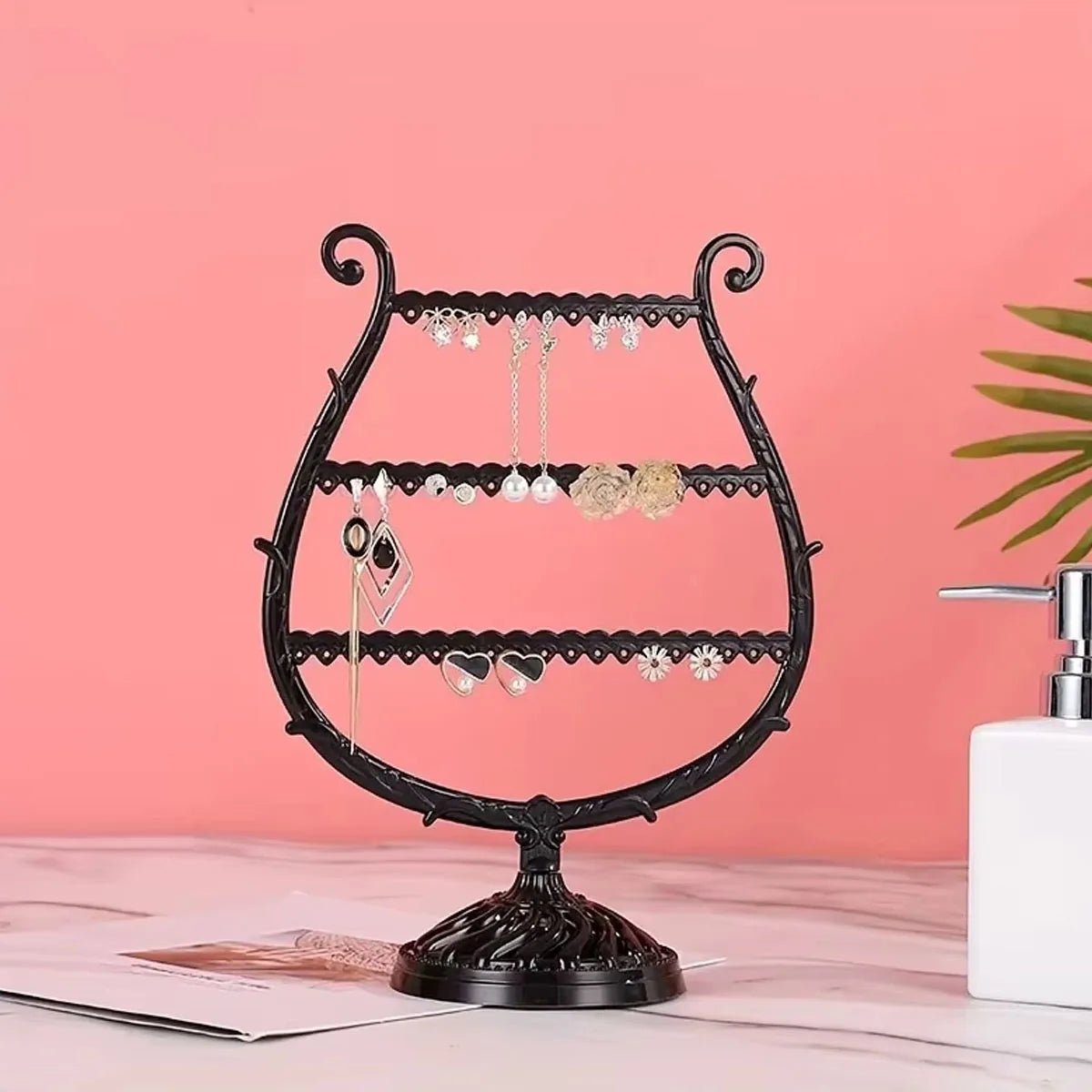 1/2/3pcs-Jewelry Rack Display Rack Creative Wine Glass Shape Earrings Bracelet Necklace Storage Rack Jewelry Rack - Smoothy Home