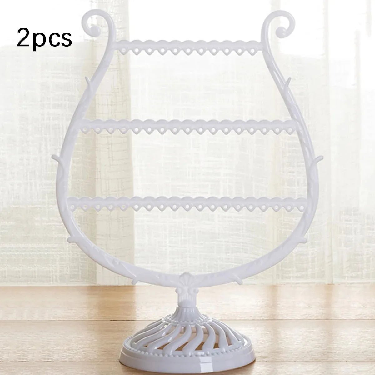 1/2/3pcs-Jewelry Rack Display Rack Creative Wine Glass Shape Earrings Bracelet Necklace Storage Rack Jewelry Rack - Smoothy Home