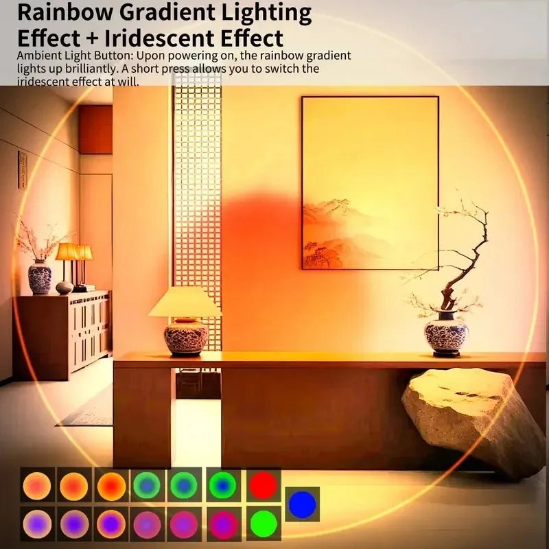 1/2/4PCS USB Rechargeable RGB LED Night Lights with Motion Sensor Wall Lamp Dimmable Ambient Light for Indoor Bedroom Porch Step - Smoothy Home