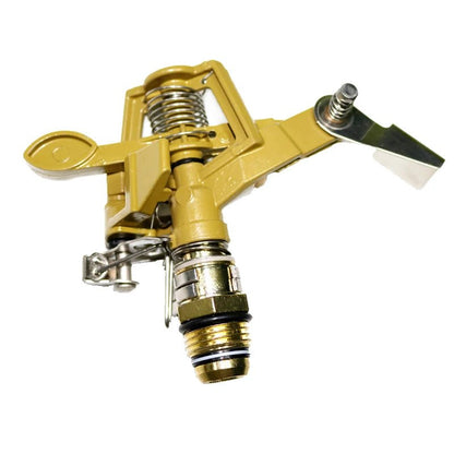 1/2"Male Thread Rotating Rocker Sprinkler Adjustable Impact Sprinkler Lawn Garden Park Orchard Field Irrigation Watering Nozzle - Smoothy Home