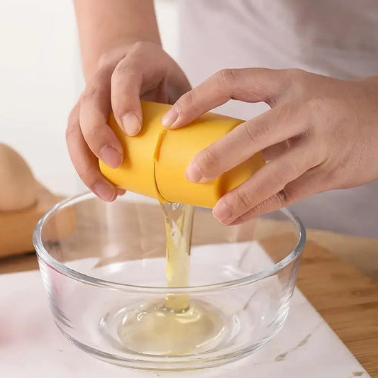 1/2pcs Multifunctional Egg Shell Opener Handheld Egg Cracker Separator Tool Eggshell Cutter Easy Open Kitchen Gadget for Raw Egg - Smoothy Home