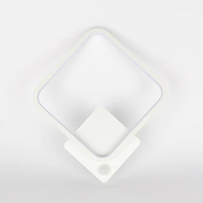 15W LED Wall Light With Human Motion Sensor Aluminum AC220-240V For Indoor Living Room Bedroom Corridor Staircase Aisle Lighting - Smoothy Home
