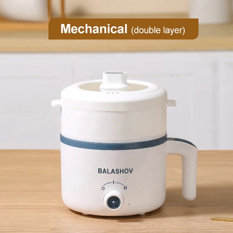 1.7L Electric Rice Cooker Single Double Layer 220V Multi Cooker Non-Stick Smart Mechanical MultiCooker Steamed Rice Pot For Home - Smoothy Home