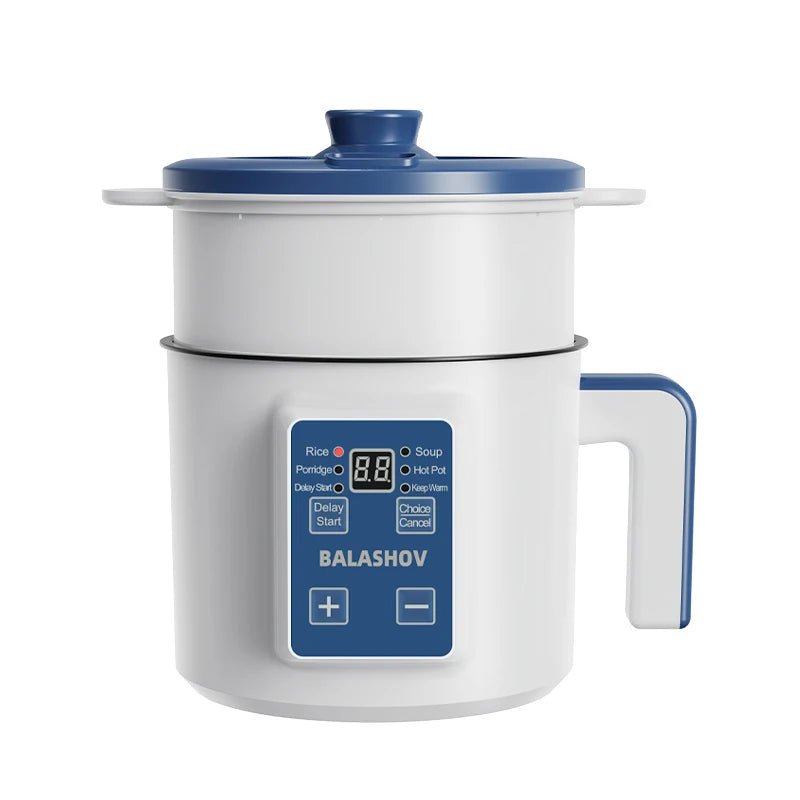 1.7L Electric Rice Cooker Single Double Layer 220V Multi Cooker Non-Stick Smart Mechanical MultiCooker Steamed Rice Pot For Home - Smoothy Home