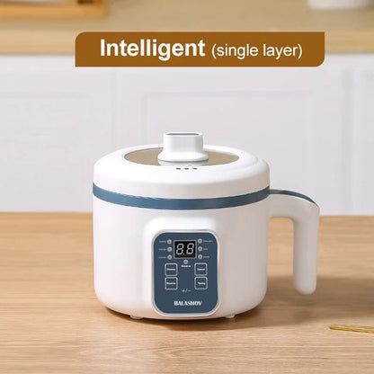 1.7L Electric Rice Cooker Single Double Layer 220V Multi Cooker Non-Stick Smart Mechanical MultiCooker Steamed Rice Pot For Home - Smoothy Home