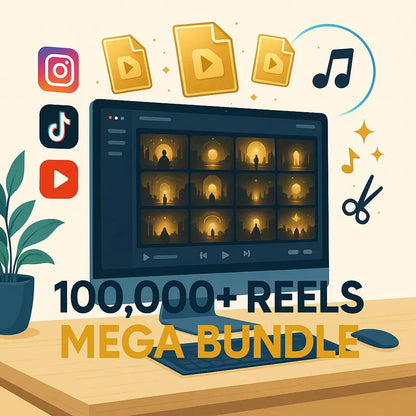 100,000+ Viral Reels Done-For-You Canva Templates | Ready-to-Post Content for TikTok, Instagram Reels