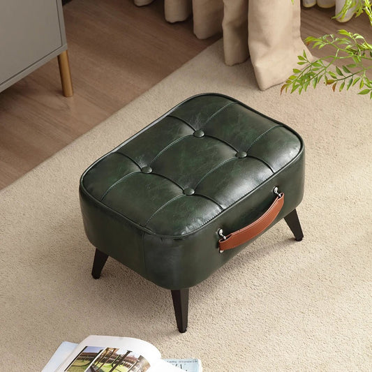 1pc Minimalist Short Stool, Super Soft & Space Saving Short Sofa, Household Shoe Bench With Soft Seating, For Living Room Entry - Smoothy Home