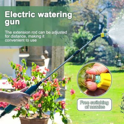 2400mAh High Pressure Electric Garden Sprayer Portable Plant Watering Tool With 3 Mist Nozzles For Lawn Crop Irrigation - Smoothy Home