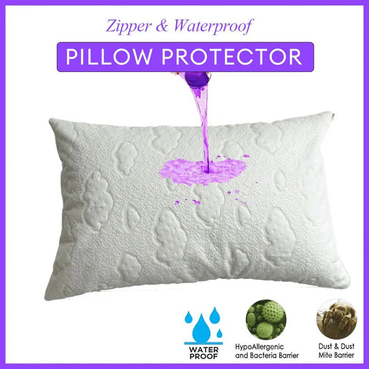 2pcs Waterproof Pillow Protector Set - Smoothy Home