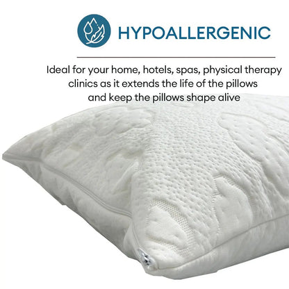 2pcs Waterproof Pillow Protector Set - Smoothy Home