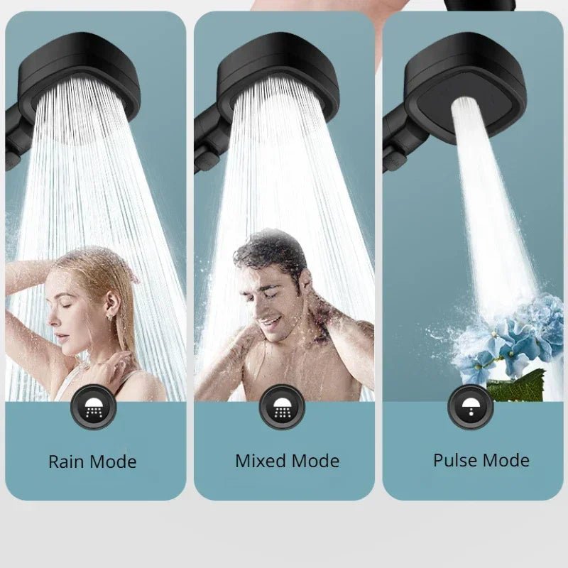 3 Modes Adjustable Shower Head - Smoothy Home