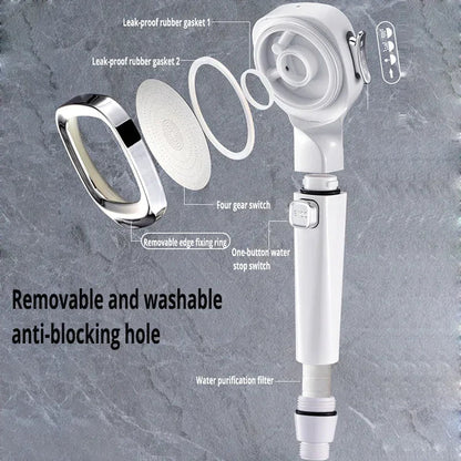 3 Modes Adjustable Shower Head - Smoothy Home