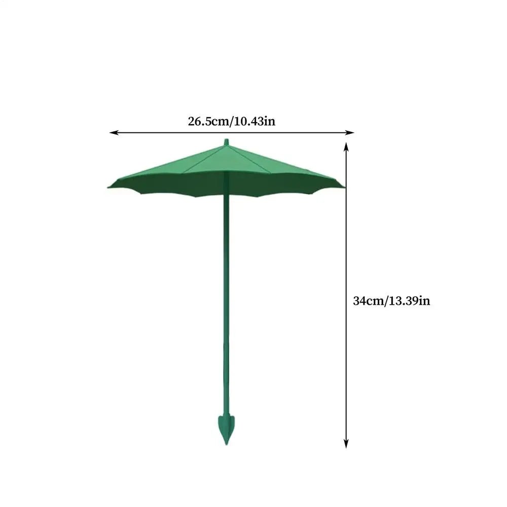 3pcs Plant Umbrella for Potted plants Seedlings sunshade umbrella UV-protective garden Plant Shades for Vegetables Seedlings - Smoothy Home