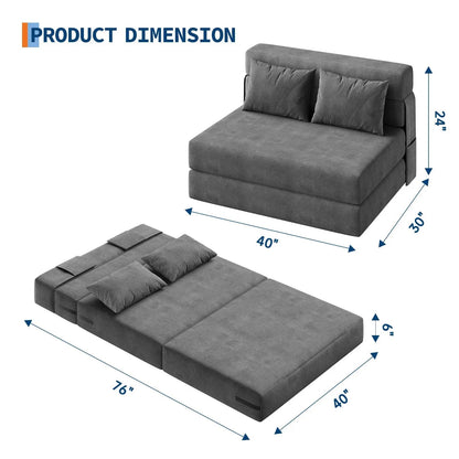 4-in-1 Folding Sofa Bed - Smoothy Home