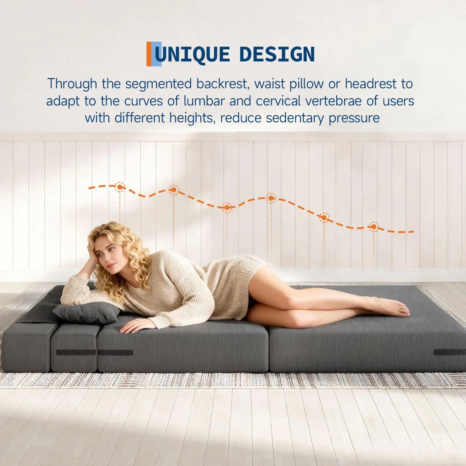 4-in-1 Folding Sofa Bed - Smoothy Home