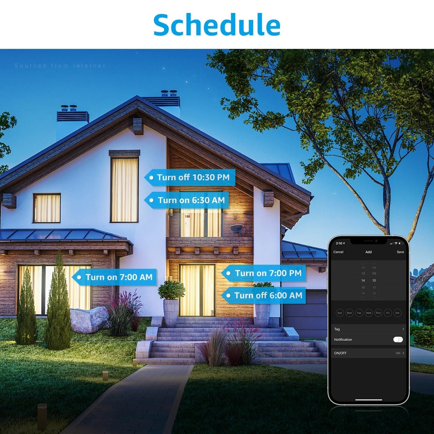 4 Pack Smart WiFi LED A19 Bulb, RGBCW Color Changing, Compatible with Alexa & Google Home & Echo Assistant - Smoothy Home