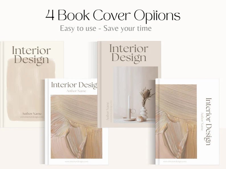 45 Page Interior Design E-Book Template | Canva Editable | Lead Magnet & Digital Product Template for Designers - Smoothy Home