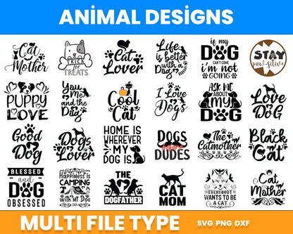 50,000 Editable Premium SVG Bundle | Best Seller | Animal, Halloween, Birthday, Nurse, Coffee & Motivational Designs