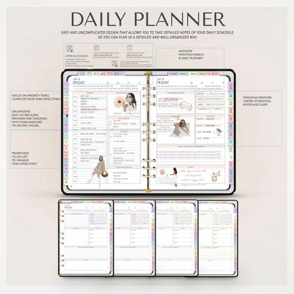 2025-2026 & Undated All-In-One Digital Planner | 5000+ Stickers, 120+ Covers & 480+ Templates | GoodNotes