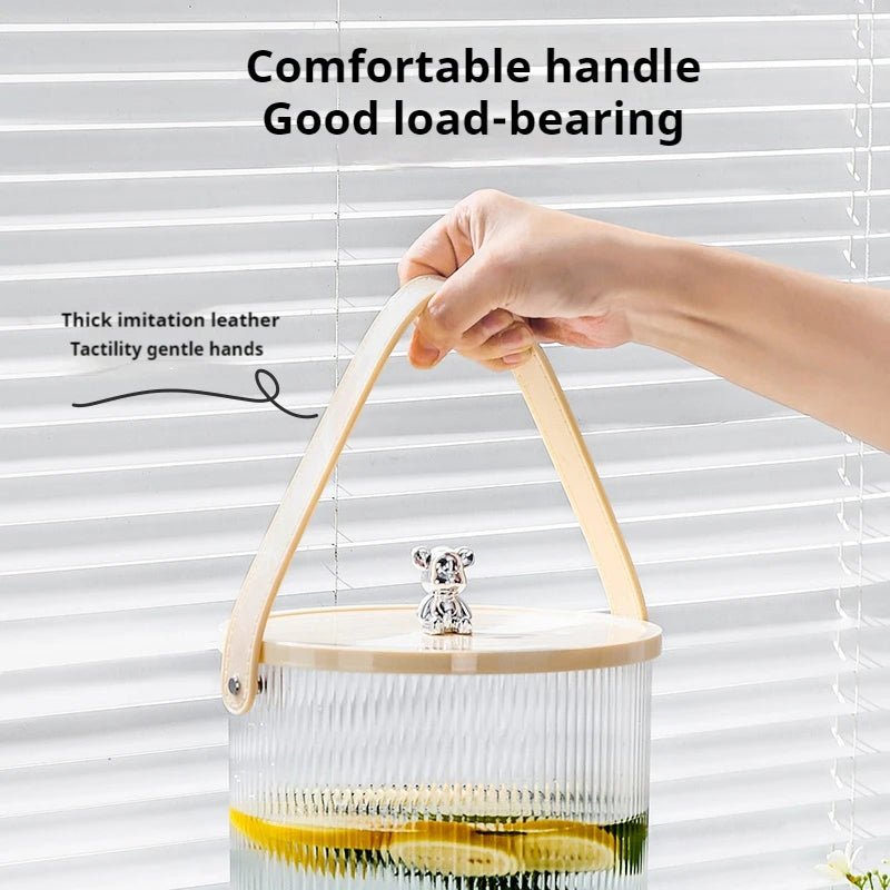 5L/3.5L Cold Water Kettle with Faucet Large Capacity Beer Beverage Dispenser Easy Clean Juice Container for Summer Party Kitchen - Smoothy Home