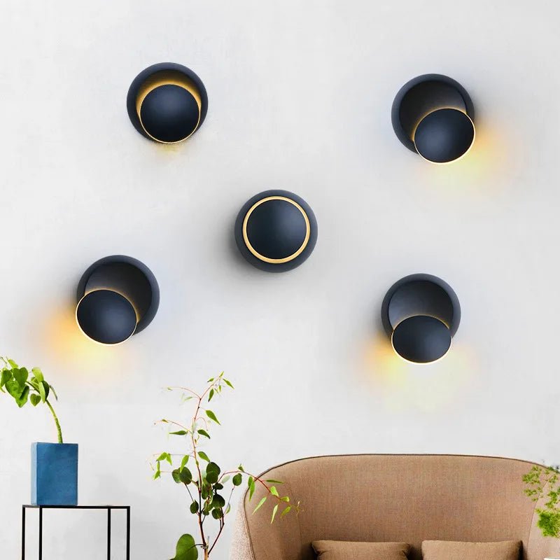 5W LED Modern Wall Lamps 350 Degree Rotatable Lamp Wall sconces use for Living Room Bedroom Wall Light Home Fancy Light - Smoothy Home