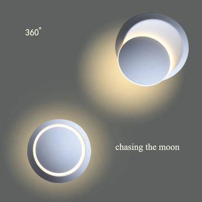 5W LED Modern Wall Lamps 350 Degree Rotatable Lamp Wall sconces use for Living Room Bedroom Wall Light Home Fancy Light - Smoothy Home