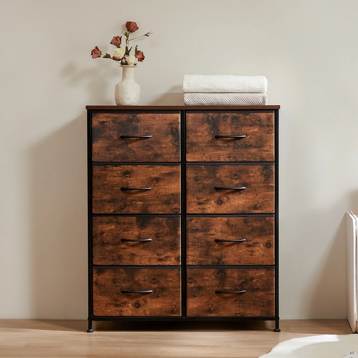 8-Drawer Nightstand Dresser - Smoothy Home