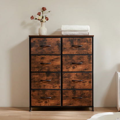 8-Drawer Nightstand Dresser - Smoothy Home