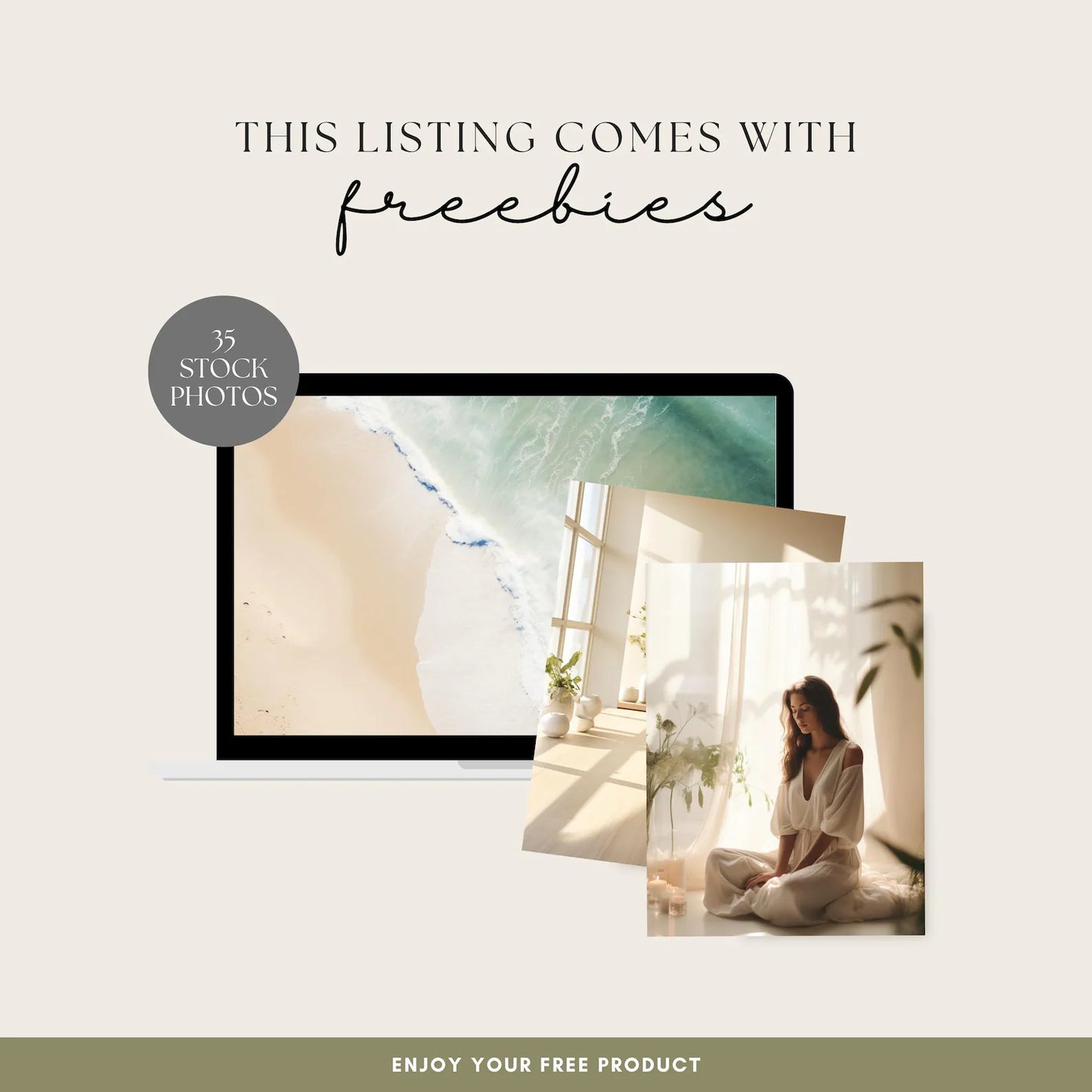 Holistic Wellness Ebook | Editable Canva Template | Mind, Body & Spirit Guide | Done-For-You Lead Magnet