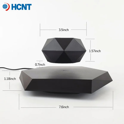 Levitating Plant Pot Magnetic Levitation Flower Pot Rotating Planters Suspension Floating Plant Succulents Potted for Home Livin