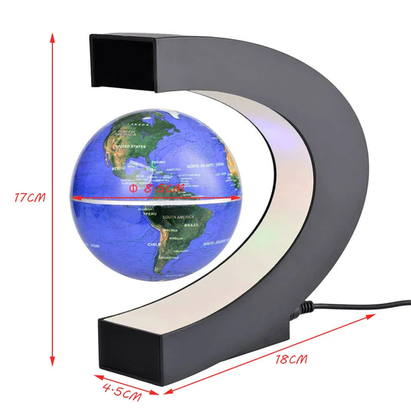 levitating Lamp Ball Lamps for Globe Glowing Magnetic Levitation Led Night Light Floating novelty night light christmas