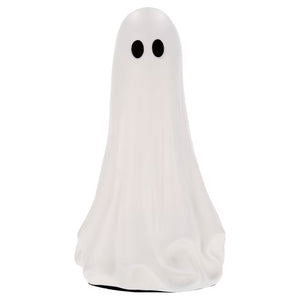 My Texas House Halloween Large Ghost Decoration, Black and White, 22"
