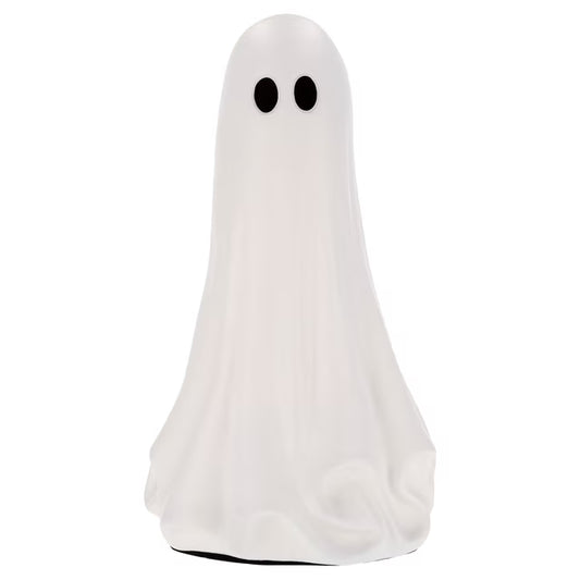 My Texas House Halloween Large Ghost Decoration, Black and White, 22"