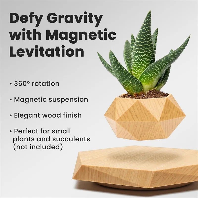 Magnetic Levitating Plant Pot