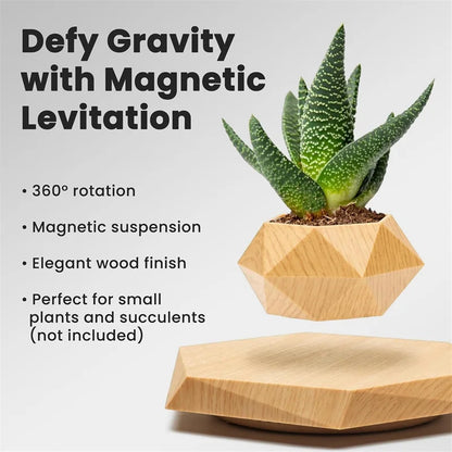 Magnetic Levitating Plant Pot