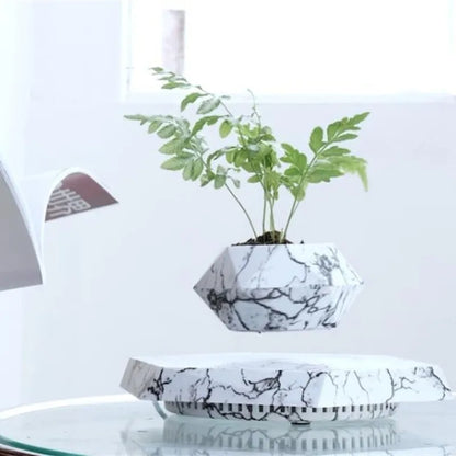 Magnetic Levitating Plant Pot