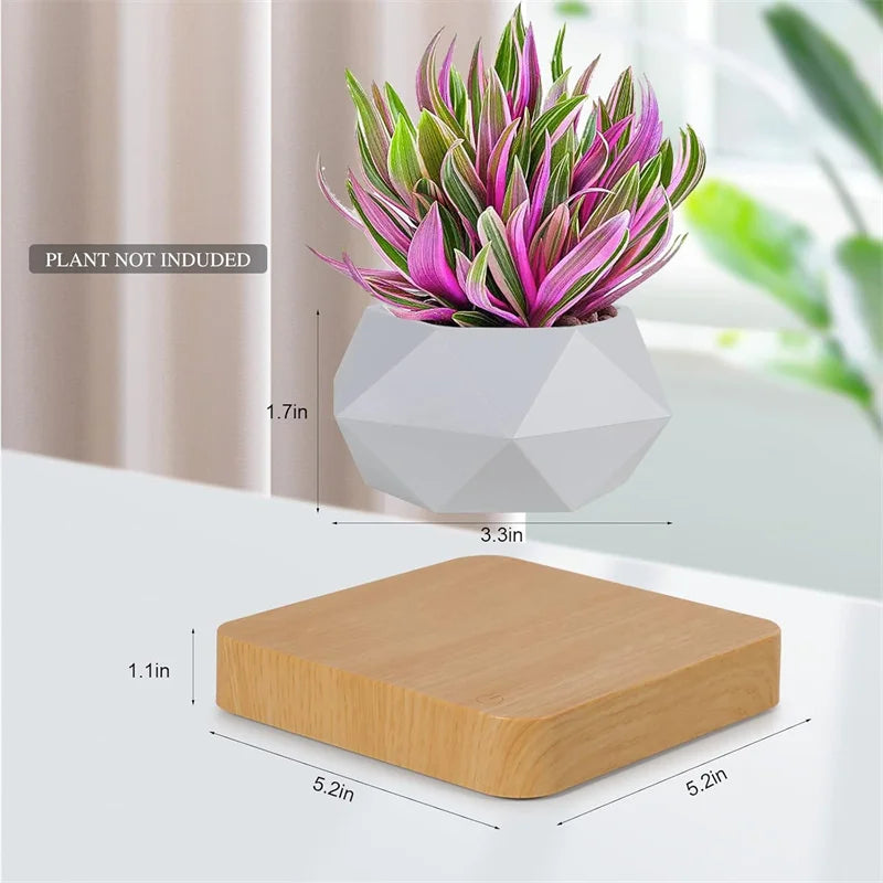 Magnetic Levitating Plant Pot