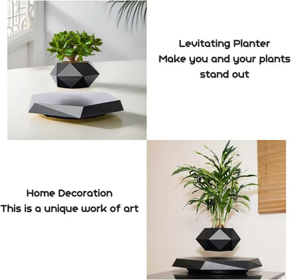 Magnetic Levitating Plant Pot