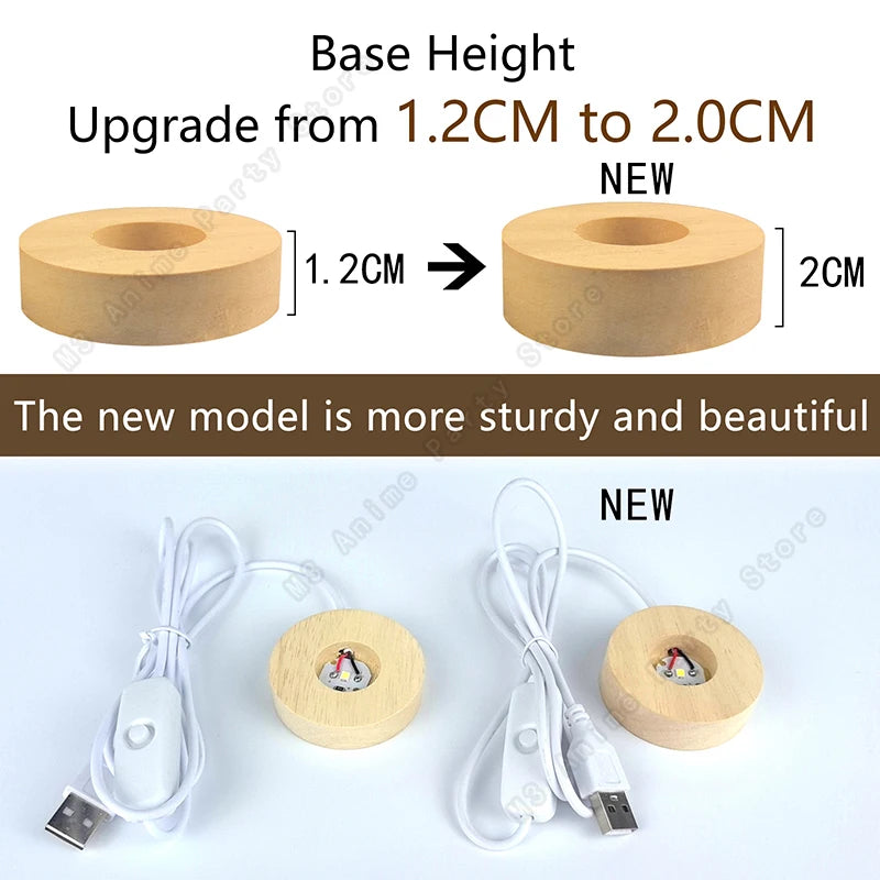 Unique 3D Crystal Ball Night Light Led Lamp Bedside Table Glowing Galaxy Lamp Saturn Planets Moon Birthday Gift Toy 5cm