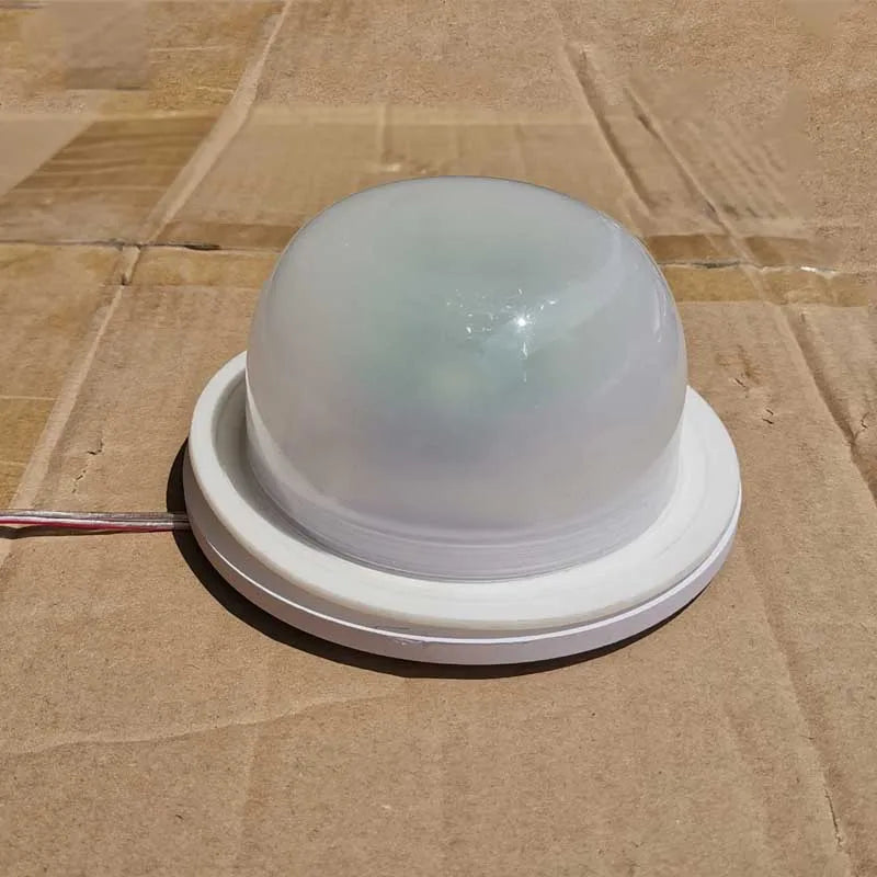 IP65 LED Night Light Ball Warm White Color with Extenal Extension Wire 1.5m Seamless Matte Housing for Outdoor Pathway Yard Lawn