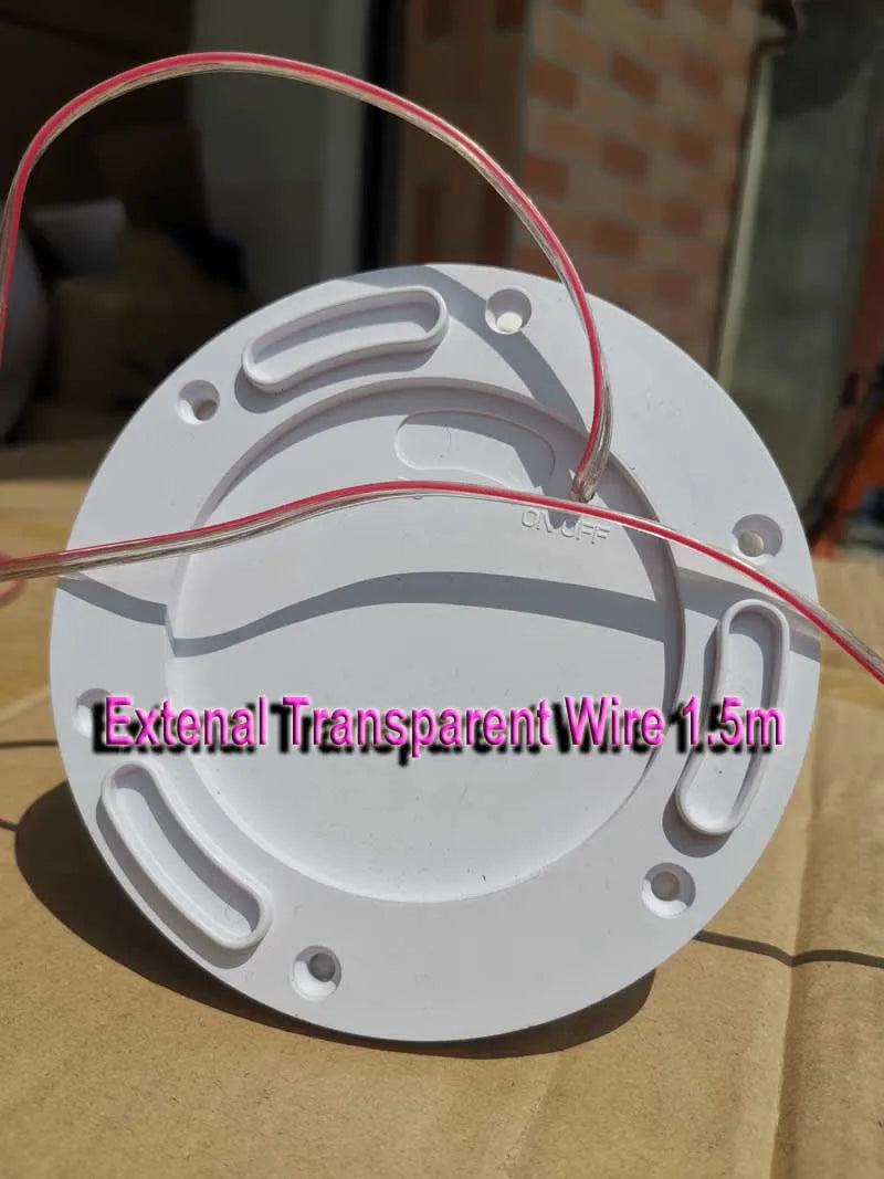 IP65 LED Night Light Ball Warm White Color with Extenal Extension Wire 1.5m Seamless Matte Housing for Outdoor Pathway Yard Lawn