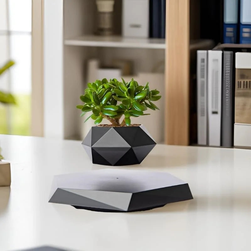 Magnetic Levitating Plant Pot