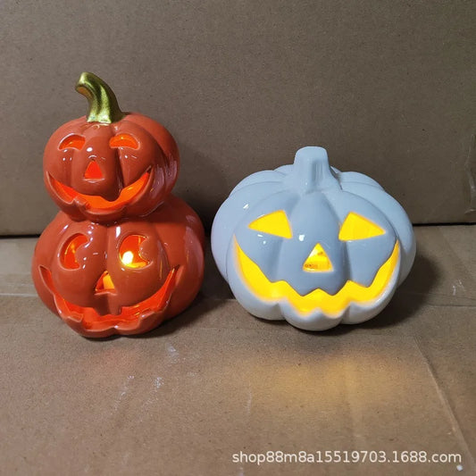 Halloween Pumpkin Table Light