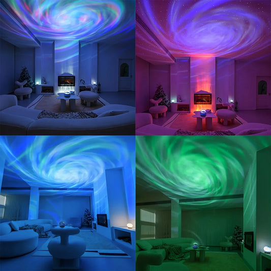 LED Starry Sky Aurora Projector
